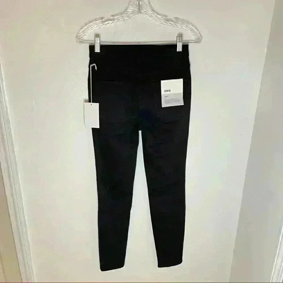 NWT Edwin Candice High Rise Skinny Jeans in Black - Picture 8 of 9